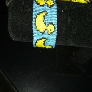 Handmade duck design friendship type bracelet